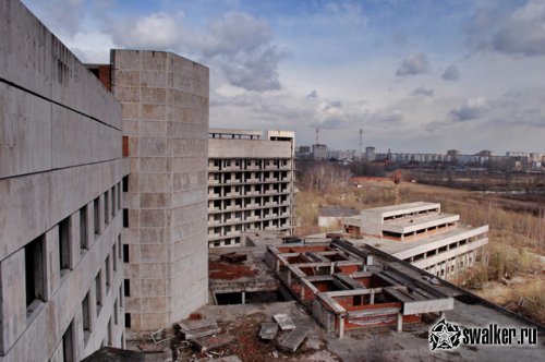 Заброшенная Ховринская Больница, Московская область Заброшенная Ховринская Больница, Московская область