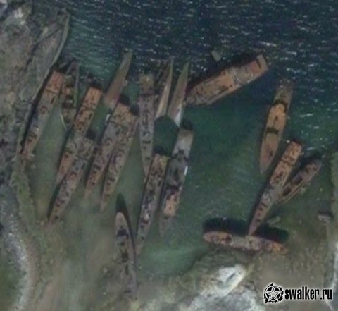 Кладбище Кораблей, Мурманск, Кольский залив Кладбище Кораблей, Мурманск, Кольский залив