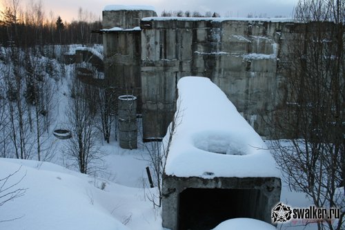 Недостроенный военный бункер под Вороново, Московская область Недостроенный военный бункер под Вороново, Московская область