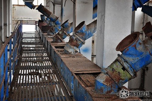 Заброшенный советский мукомольный комбинат Заброшенный советский мукомольный комбинат