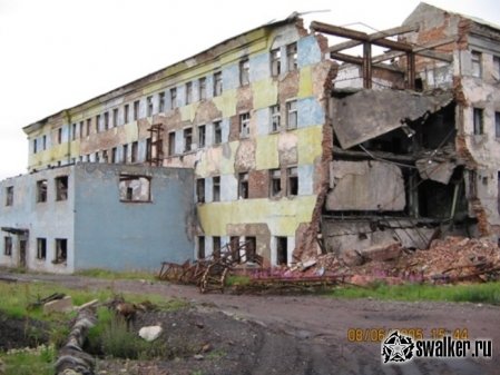 Мёртвый "Ликвидированный" городок Хальмер-Ю, Республика Коми Мёртвый "Ликвидированный" городок Хальмер-Ю, Республика Коми