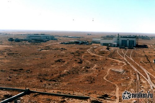 Заброшенный стартовый комплекс ракетоносителя "Энергия", Байконур Заброшенный стартовый комплекс ракетоносителя "Энергия", Байконур