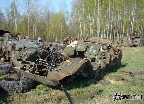 Кладбище чернобыльской техники, Киевская область Кладбище чернобыльской техники, Киевская область
