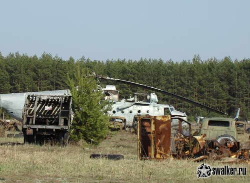 Кладбище чернобыльской техники, Киевская область Кладбище чернобыльской техники, Киевская область