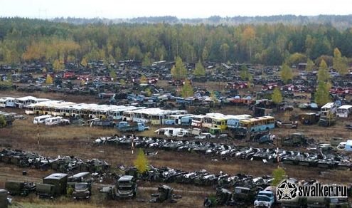 Кладбище чернобыльской техники, Киевская область Кладбище чернобыльской техники, Киевская область