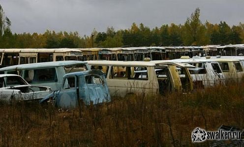 Кладбище чернобыльской техники, Киевская область Кладбище чернобыльской техники, Киевская область