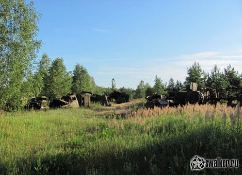 Кладбище чернобыльской техники, Киевская область Кладбище чернобыльской техники, Киевская область
