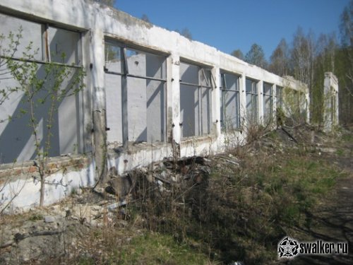 Руины пионер лагеря ЗВЕЗДНЫЙ (Версия 2), Курганская область