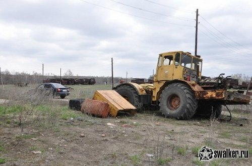 Заброшенный совхоз, Саратовская область