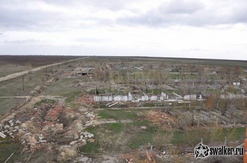 Заброшенный совхоз, Саратовская область