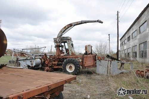Заброшенный совхоз, Саратовская область