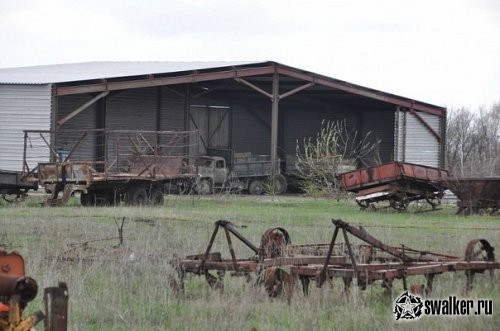 Заброшенный совхоз, Саратовская область