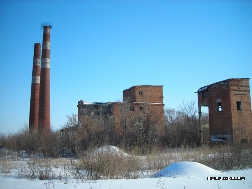 Заброшенный комбинат стройдеталей, Самарская область.