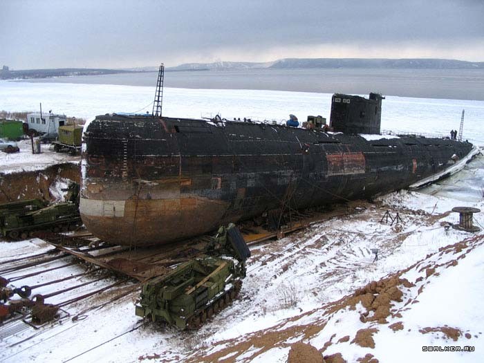 Технический музей Тольятти. Подводная лодка Б-307